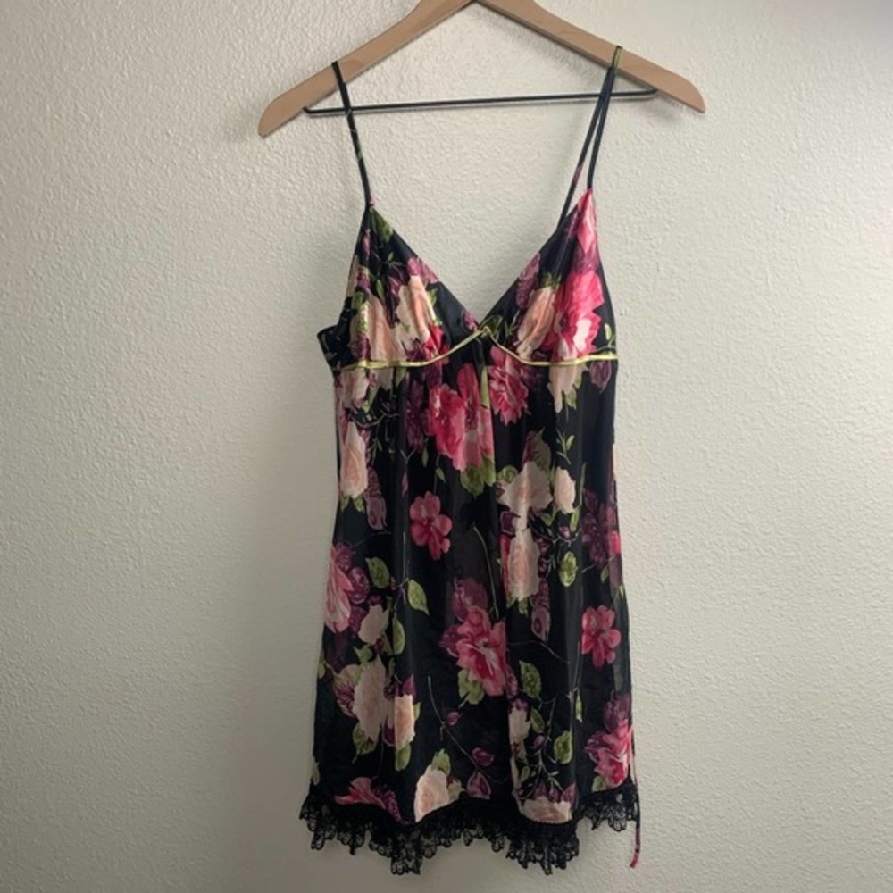 OSCAR DE LA RENTA PINK LABEL FLORAL CHEMISE